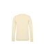 Sweat Femme Jaune Pâle B&C-2