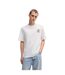 T-shirt Motif/style Imprimé Graphique Nodiwop Homme Blanc Hugo-4