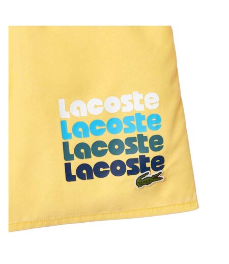 Short De Bain Homme Jaune Lacoste