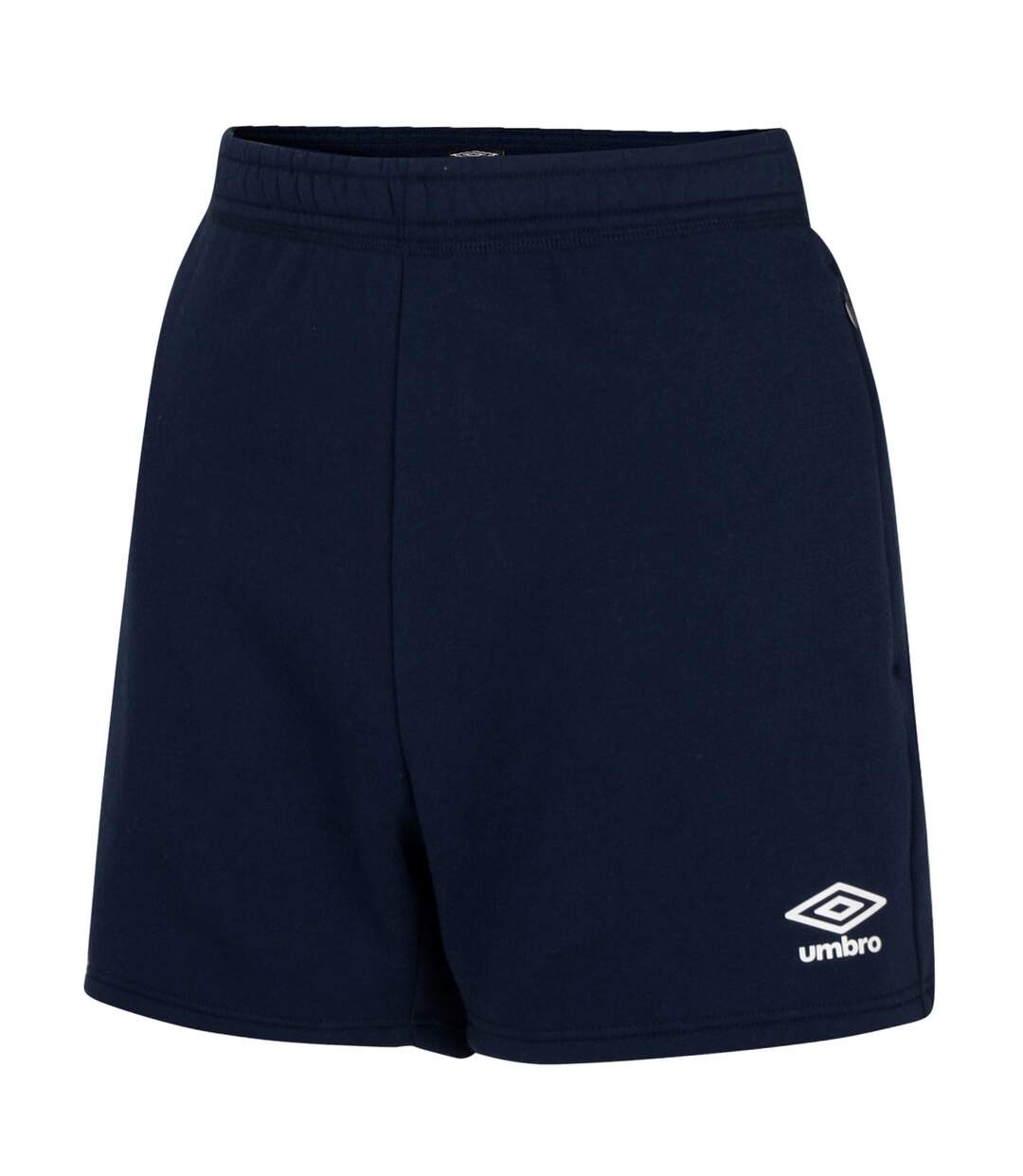 Womens/ladies club leisure shorts grey marl/white Umbro-2
