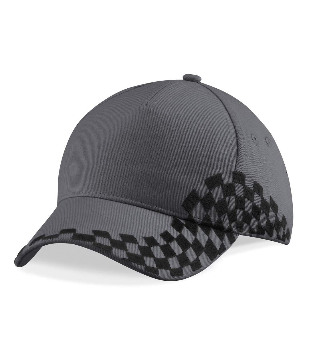 Beechfield Unisex Grand Prix Baseball Cap (Graphite Grey) - UTRW221