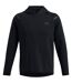 Mens Raglan Athletic Hoodie Black Under Armour-3