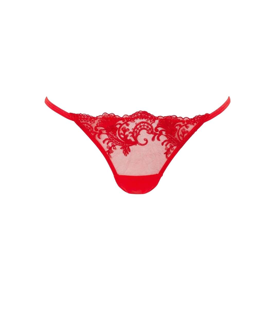 Culotte Motif/style Floral Femme Rouge Tomate Bluebella-1