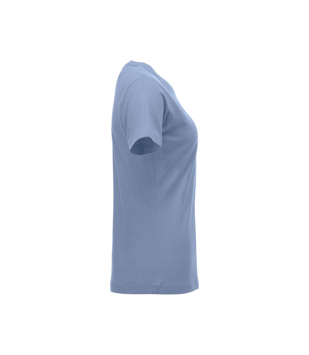 T-shirt New Classic Femme Bleu Clair Clique-4