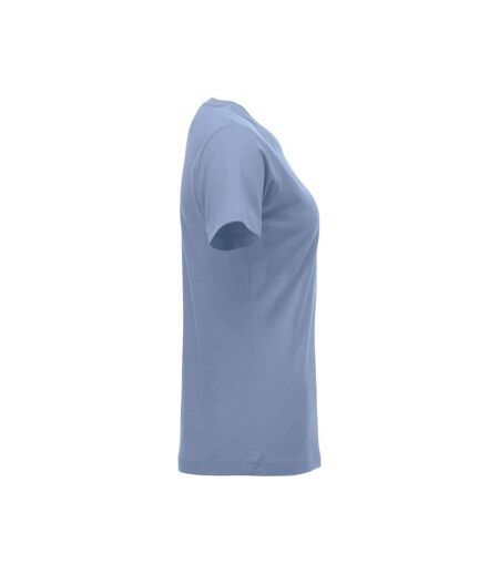 T-shirt New Classic Femme Bleu Clair Clique