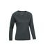 Womens/ladies Quick Dry Long-sleeved Top Khaki Green Mountain Warehouse-2