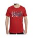 T-shirt Rouge Homme Jack & Jones Plash