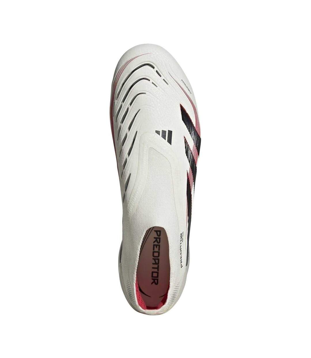 Mens Predator Elite 3 Stripes Soft Ground Football Boots Off White Black Adidas-4