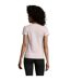 T-shirt Regent Femme Rose Chiné SOLS-3