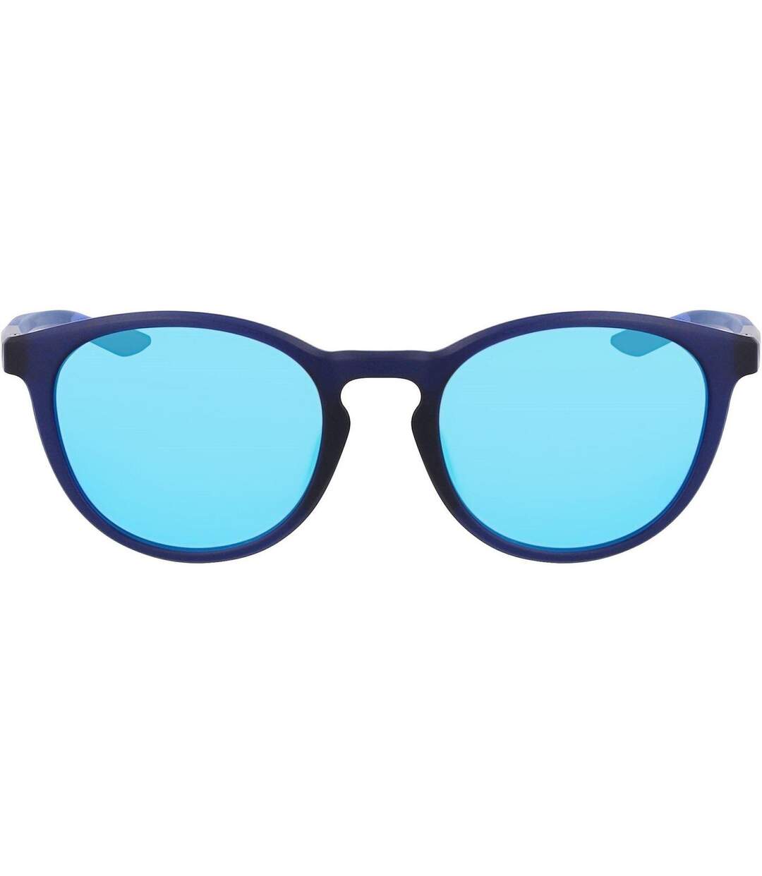 Lunettes De Soleil Motif/style Arrondi Evolution Homme Taille Unique Bleu Marine Bleu Nike-1