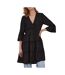 Robe Noire Femme Vila Vietna - 34