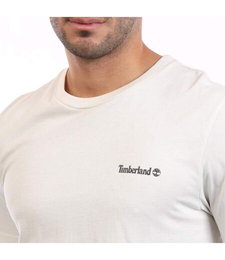 T-shirt Motif/style Linéaire Homme Beige Timberland