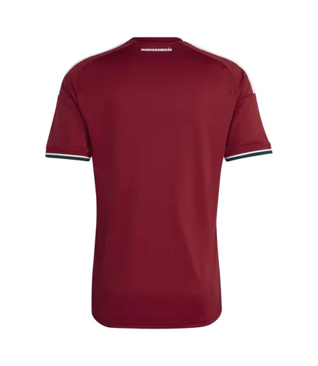 Maillot Domicile Motif/style Hongrie World Cup Homme Rouge Blanc Adidas