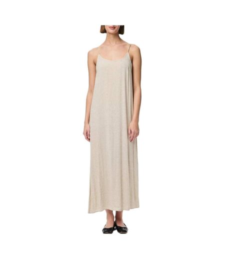 Robe beige femme pieces pias