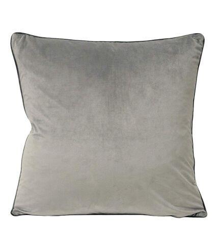 Riva Paoletti Meridian Throw Pillow Cover (Dove/Charcoal)