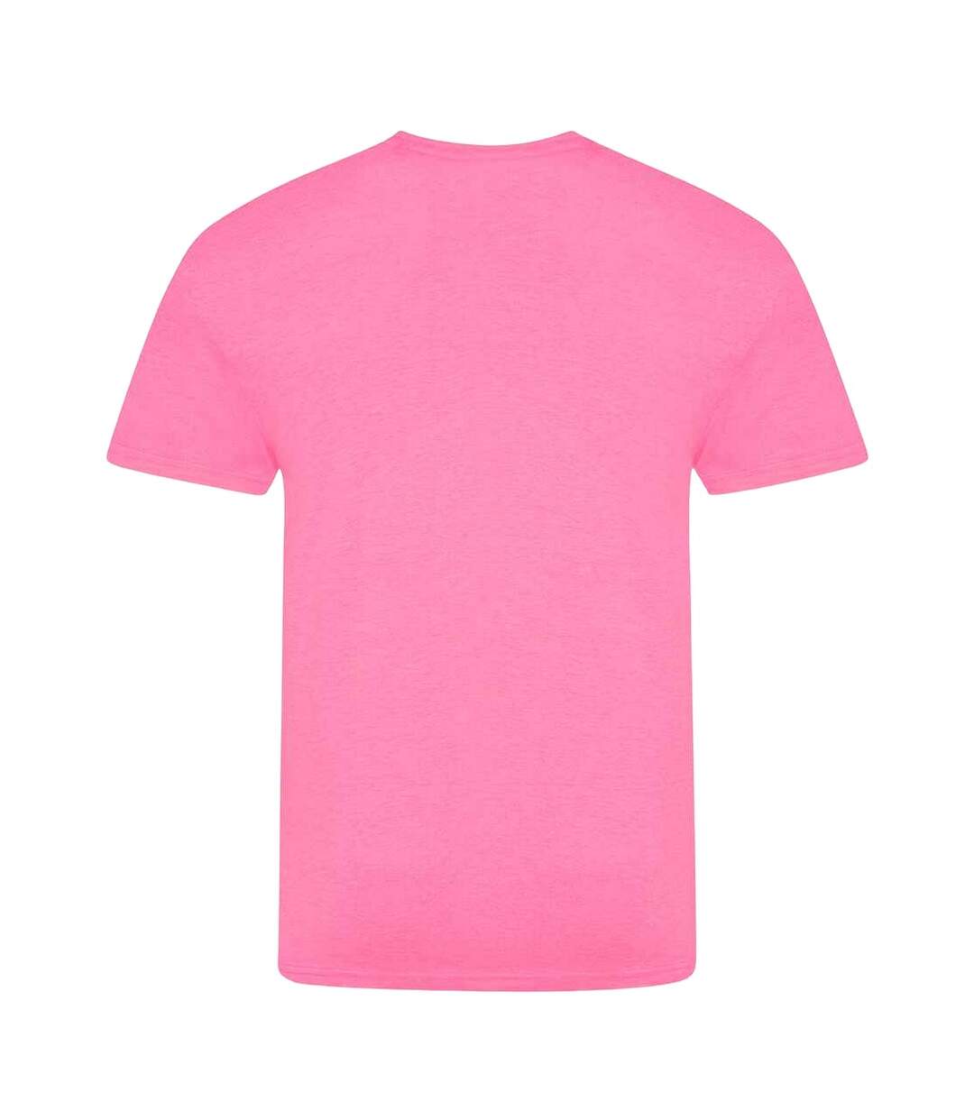 T-shirt electric tri-blend adulte rose vif Awdis-2