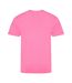 T-shirt electric tri-blend adulte rose vif Awdis