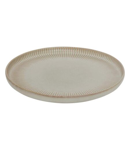 Lot de 6 Assiettes Plates Chloe 27cm Beige
