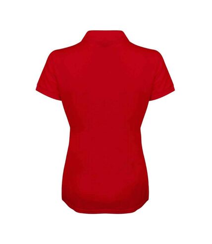 Henbury Womens/Ladies Cotton Pique Modern Polo Shirt (Classic Red) - UTPC6443