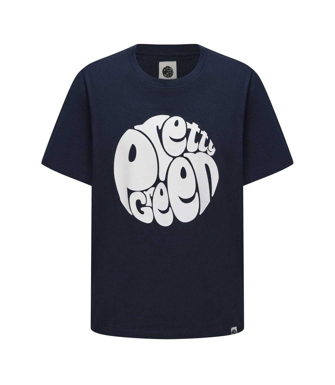 T-shirt Motif/style Logo Homme Bleu Marine Pretty Green-1