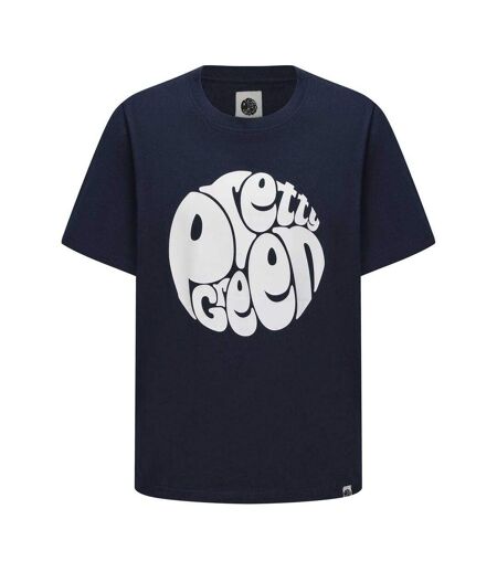 T-shirt Motif/style Logo Homme Bleu Marine Pretty Green