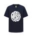 T-shirt Motif/style Logo Homme Bleu Marine Pretty Green-1
