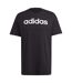 T-shirt Style Logo Brodé Essentials Linear Homme Noir Adidas-2