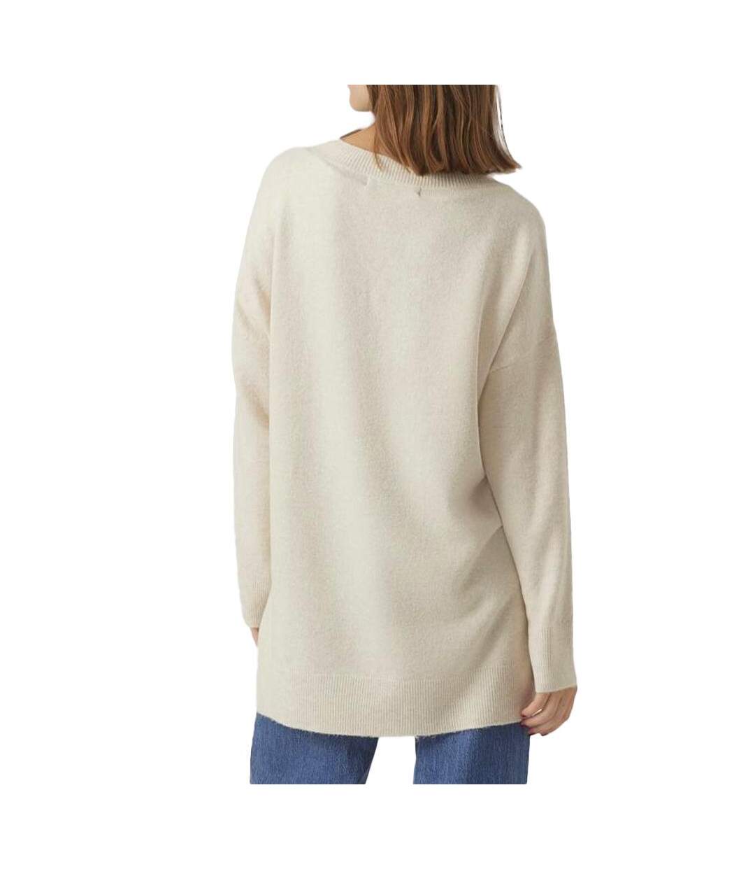 Pull Beige Femme Vero Moda Doffy 10290710 - M-2