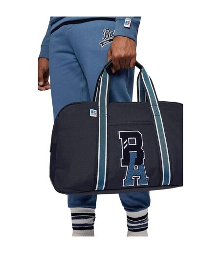 Leather Bowling Bag One Size Navy Boss X Russel