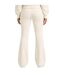 Womens/ladies Flared Open Hem Relaxed Fit Joggers Cream I Saw It First-3