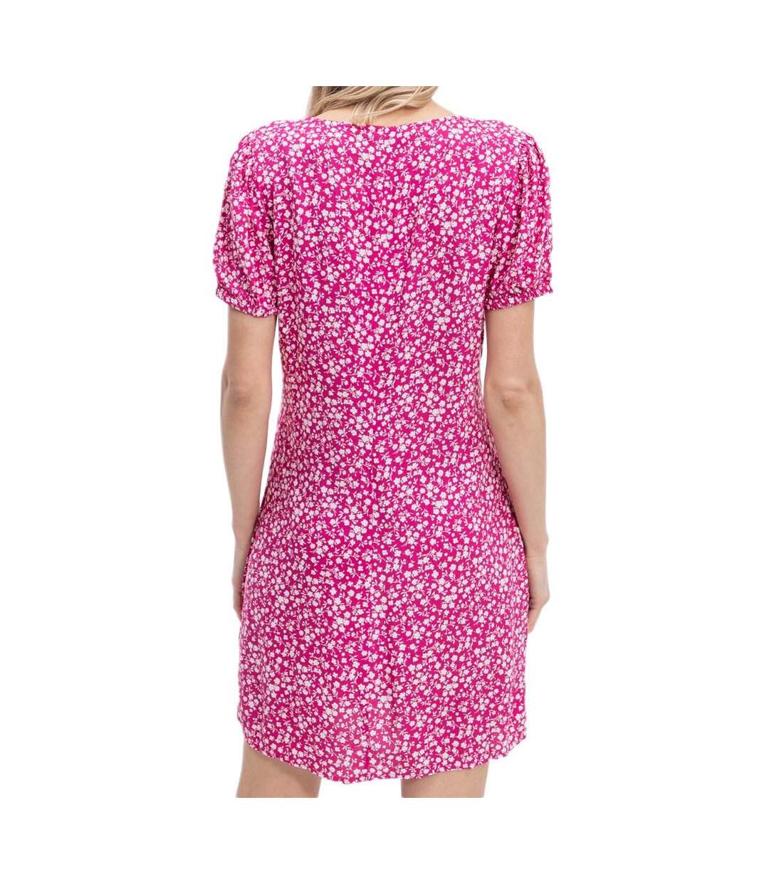 Robe Rose à fleurs Femme Only Nova - M-2