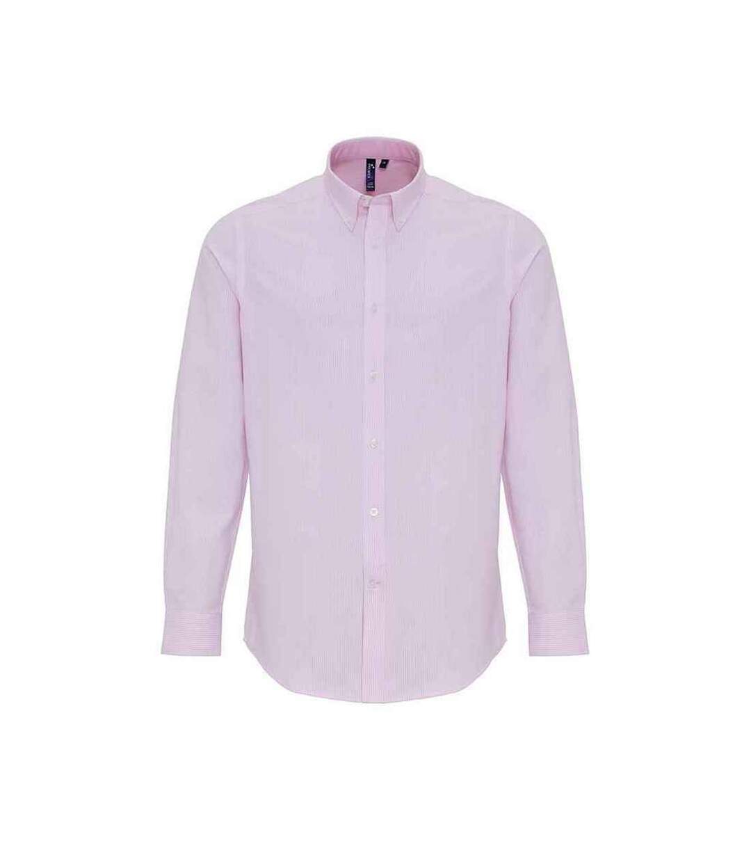 Chemise Homme Blanc Rose Premier-1