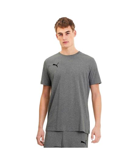 Mens Teamgoal 23 Casuals Cotton T-shirt Grey Puma
