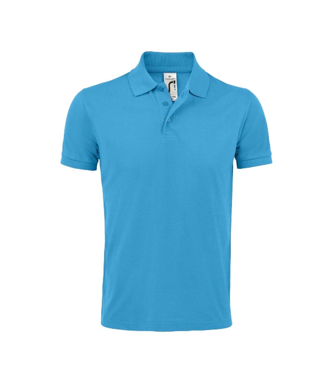 Polo Prime Homme Turquoise Pâle SOLS-1