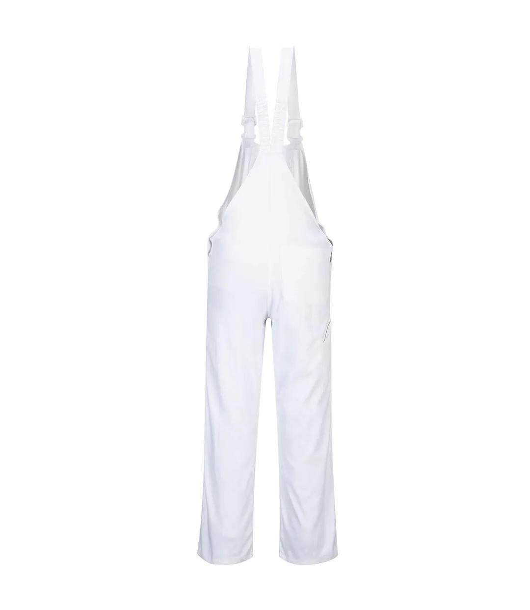 Unisex Adult Bolton Painters Bib And Brace Overall White Portwest-3