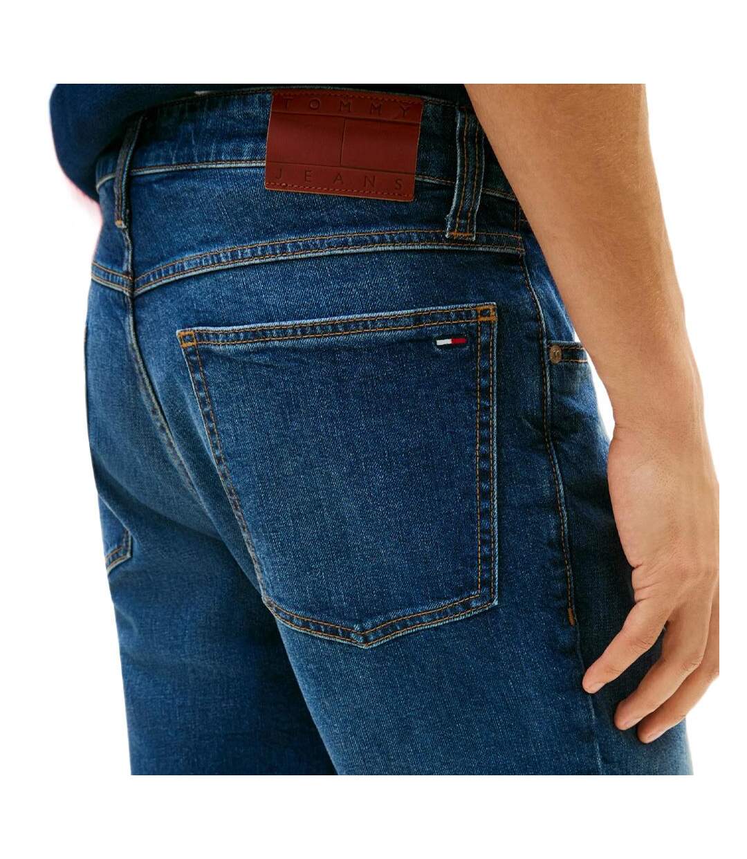 Short en jean bleu foncé homme tommy hilfiger ronnie 26-2