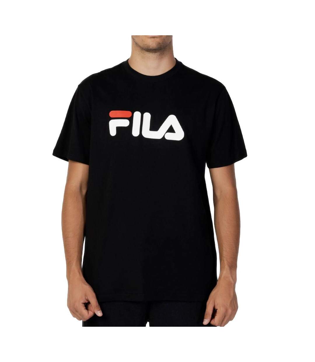 T-shirt Noir Homme Fila Bellano - S-1