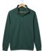 CHALLENGER PALERME4 — Sweat col camionneur vert foncé : confort et chaleur au quotidien-5