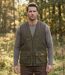 Gilet Traqueur LEDERTYS LY0208 – Robustesse Bi-Matière, Cartouchière et Liberté de Mouvement-4