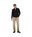 Mens Denim 5 Pockets Relaxed Fit Jeans Beige Only-1