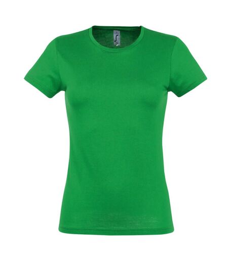 SOLS Womens/Ladies Miss Short Sleeve T-Shirt (Kelly Green)