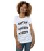 Disney - T-shirt CARS TEXT RACERS - Femme (Blanc) - UTBI13953-2