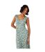 Robe mi-longue femme vert de gris Dorothy Perkins