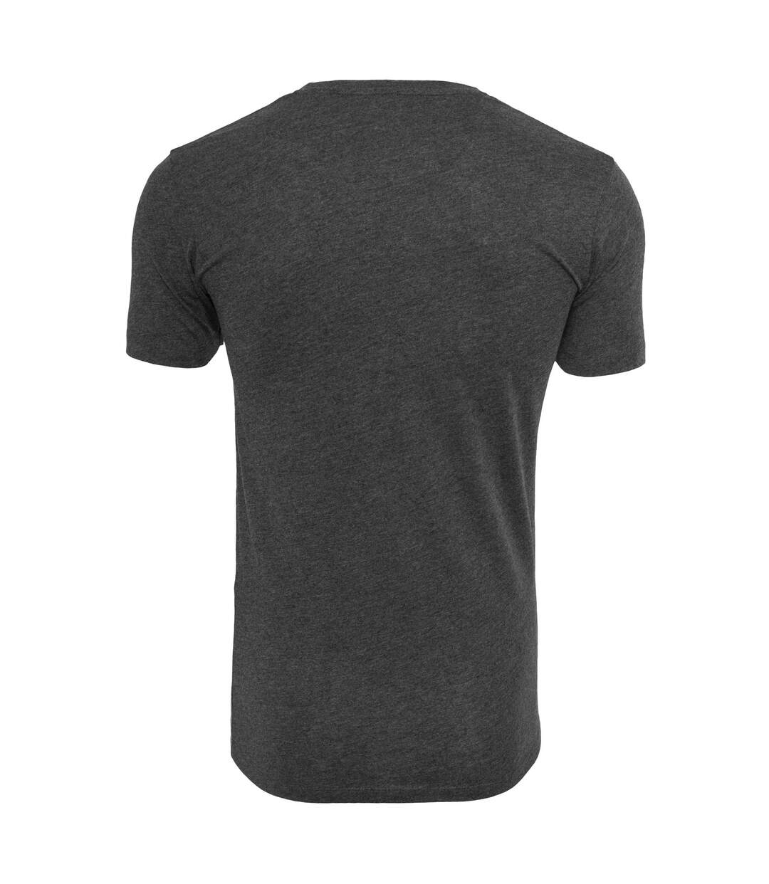 T-shirt Light Adulte Charbon Chiné Build Your Brand-2