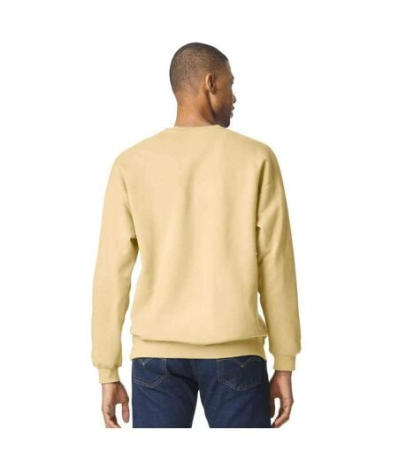 Sweat Softstyle Adulte Jaune Pâle Gildan