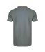 Mens riggers reverse printed organic t-shirt storm grey Weird Fish