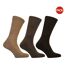 Chaussettes très larges homme marron Simply Essentials-1