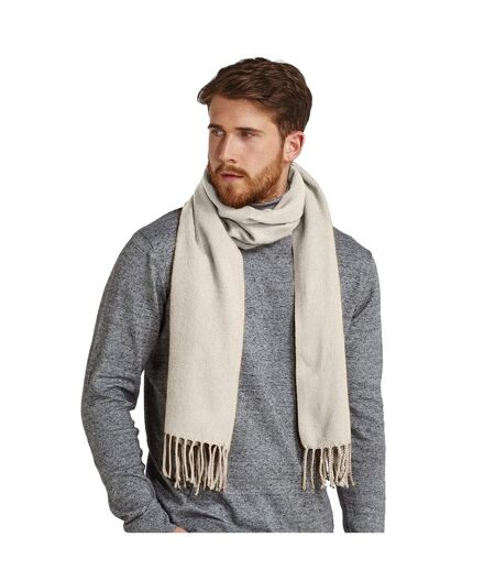 Classic woven scarf one size almond Beechfield