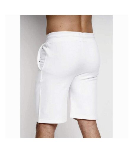 Crosshatch Mens Aydon Sweatpants (White) - UTBG125