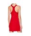 Robe Rouge Femme Adidas Racer - 40